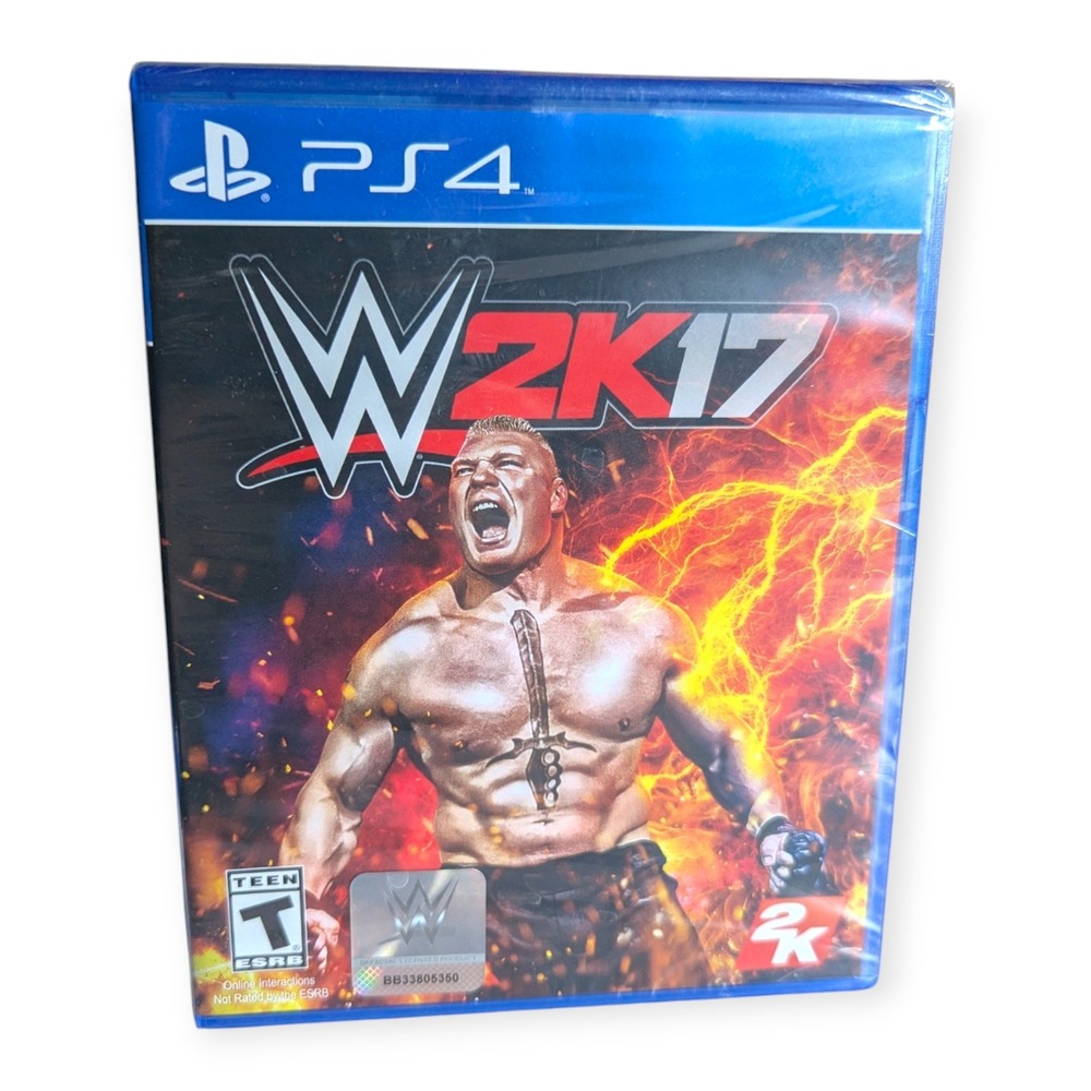 WWE 2K17 Sony PlayStation 4 PS4 Video Game New Factory Sealed 2K Sports